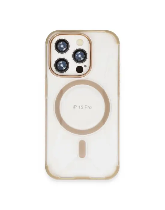 Joko Apple İphone 15 Pro Hilton Magsafe Kapak - Gold