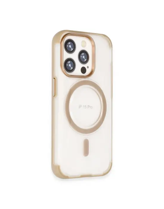 Joko Apple İphone 15 Pro Hilton Magsafe Kapak - Gold