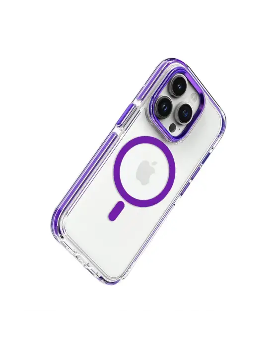 Joko Apple İphone 15 Pro Max Bella Magsafe Kapak - Derin Mor