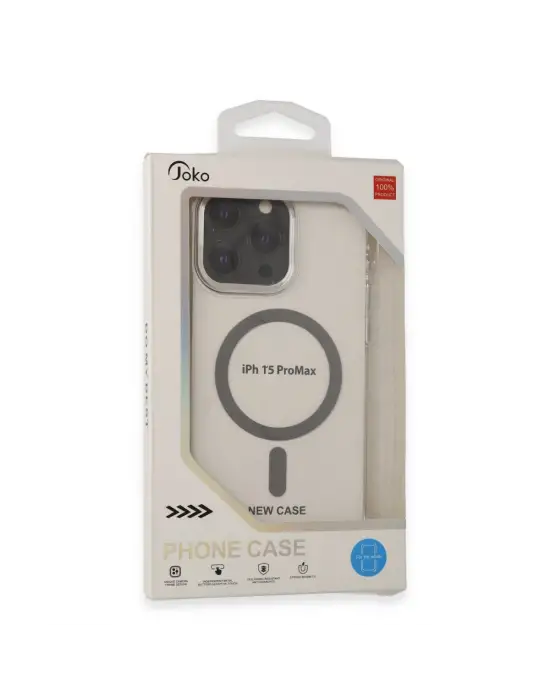 Joko Apple İphone 15 Pro Max Bubble Magsafe Kapak - Lacivert