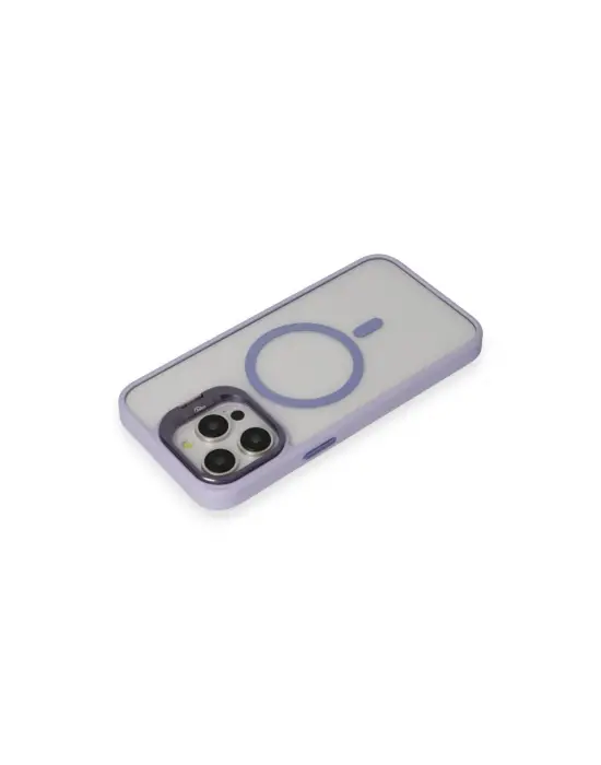 Joko Apple İphone 15 Pro Max Kılıf Roblox Lens Magsafe Standlı Kapak - Lila