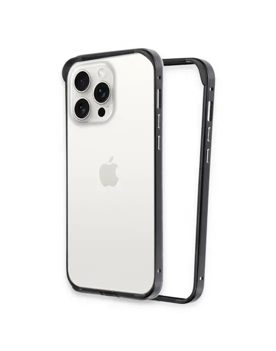 Joko Apple İphone 15 Pro Max Land Bumper Koruma Kapak - Siyah