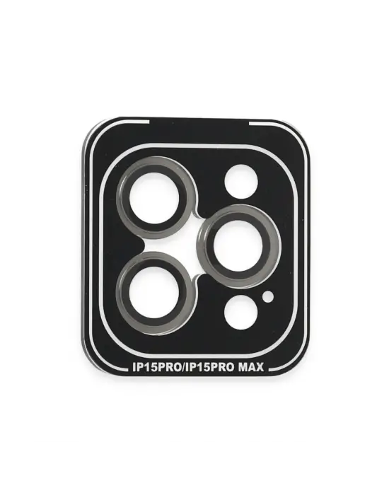 Joko Apple İphone 15 Pro Max Pvd Metal Kamera Lens - Gri