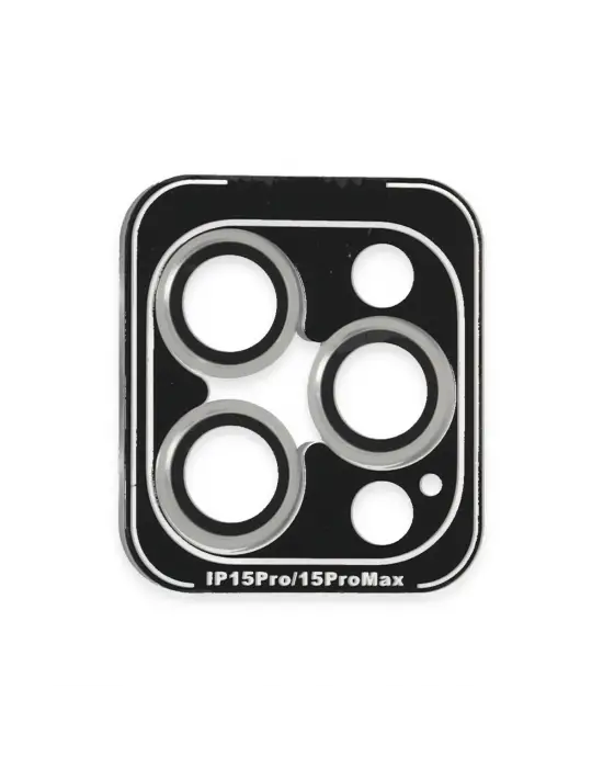 Joko Apple İphone 15 Pro Max Pvd Metal Kamera Lens - Gümüş