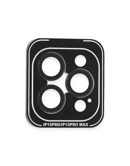 Joko Apple İphone 15 Pro Max Pvd Metal Kamera Lens - Siyah