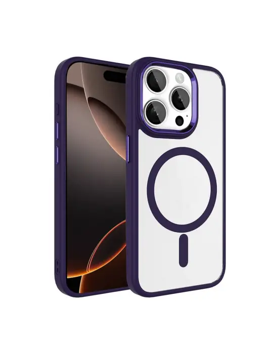 Joko Apple İphone 15 Pro Max Terea Magsafe Kapak - Derin Mor