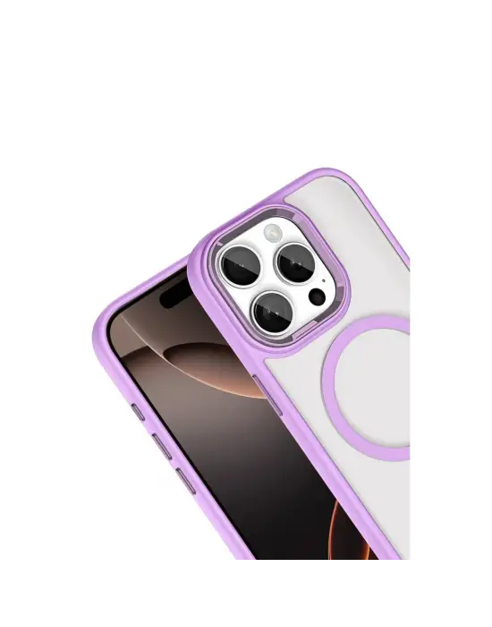Joko Apple İphone 15 Pro Max Terea Magsafe Kapak - Lila