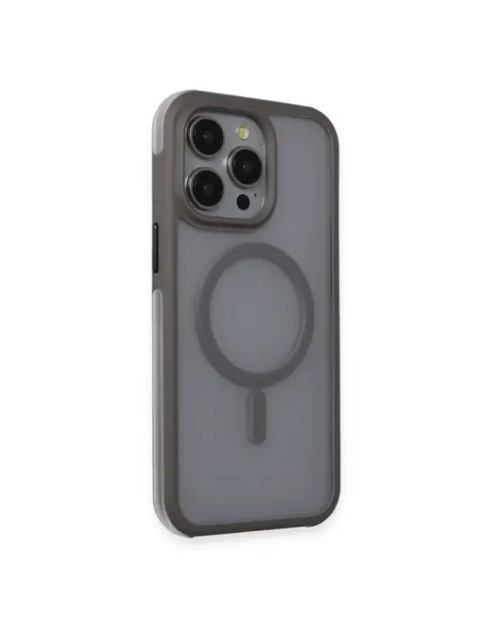Joko Apple İphone 15 Pro Max Toras Airbag Magsafe Kapak - Titan Gri