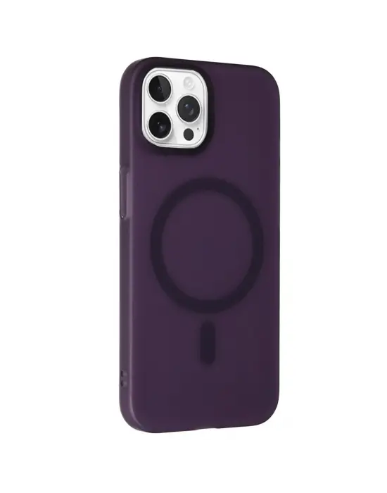 Joko Apple İphone 15 Pro Max Tuna Pc Slim Magsafe Kapak - Derin Mor