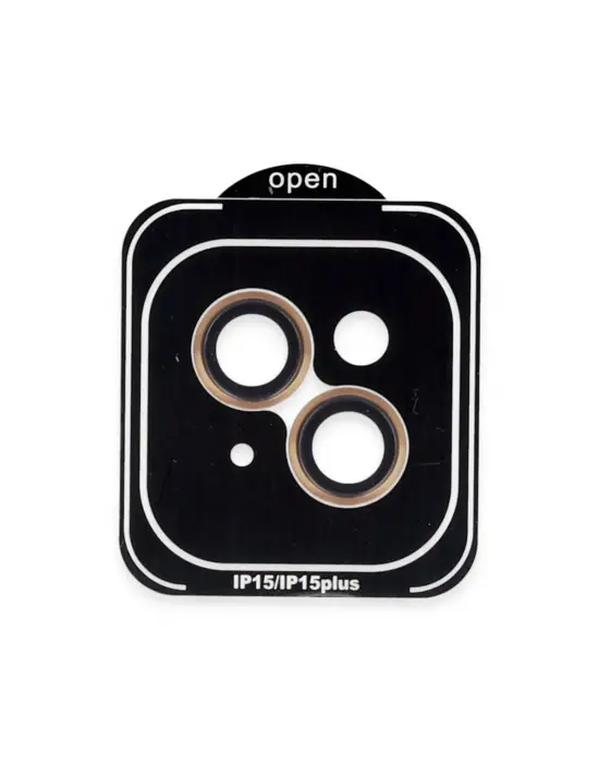 Joko Apple İphone 15 Pvd Metal Kamera Lens - Turuncu