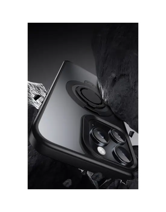 Joko Apple İphone 16 Avatar 360 Dönen Magsafe Kapak - Siyah