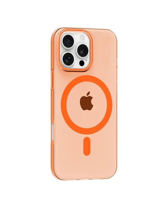Joko Apple İphone 16 Pro Max Pc Blank Magsafe Kapak - Turuncu