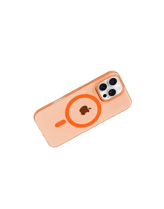 Joko Apple İphone 16 Pro Max Pc Blank Magsafe Kapak - Turuncu