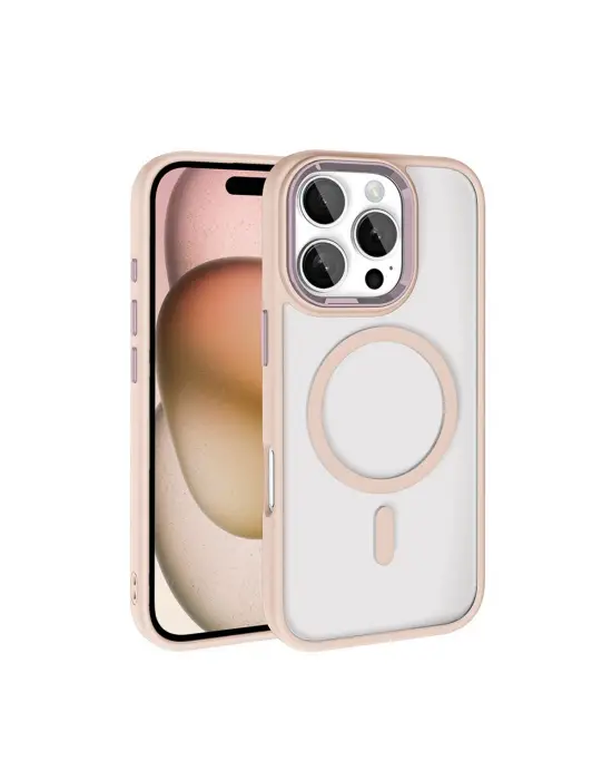 Joko Apple İphone 16 Pro Max Terea Magsafe Kapak - Pembe
