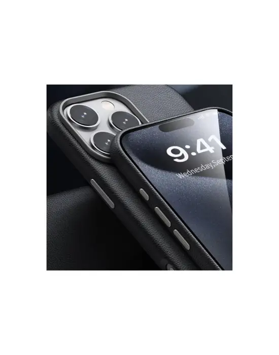 Joko Apple İphone 16 Pro Wonder Deri Magsafe Kapak - Siyah