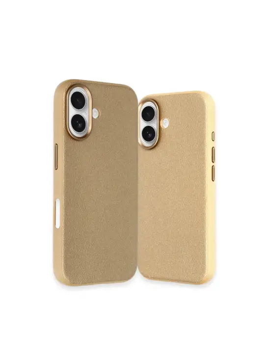 Joko Apple İphone 16 Wonder Deri Magsafe Kapak - Bronz