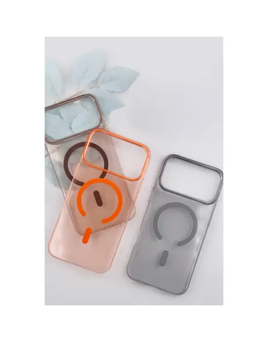 Joko Apple İphone 17 Pro Max Pc Blank Magsafe Kapak - Çöl Titanyum