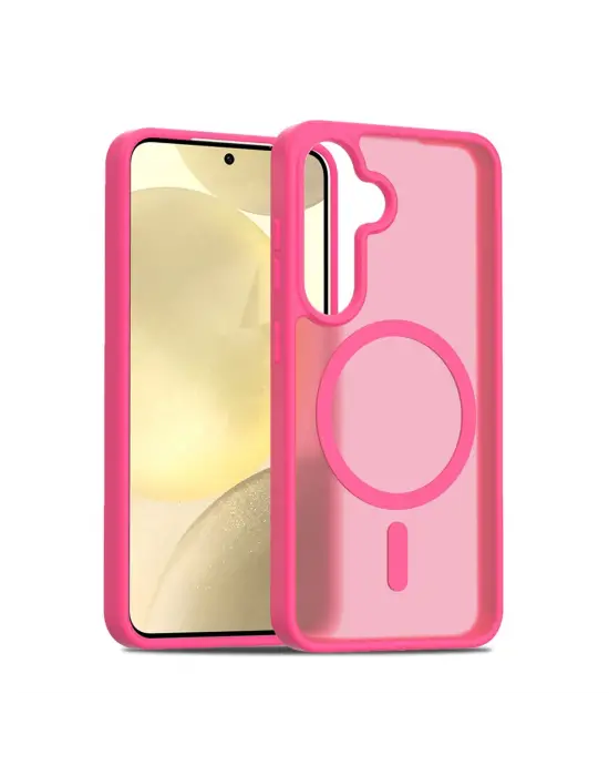 Joko Samsung Galaxy S25 Plus Jota Magsafe Kapak - Rose