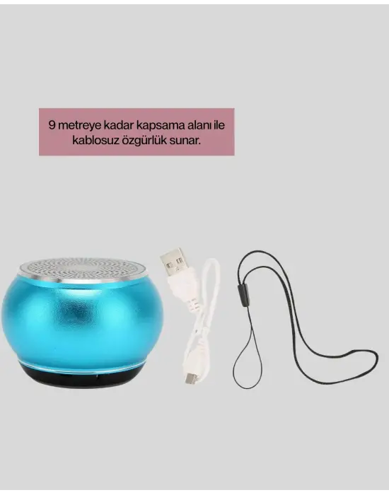 Kablosuz Bluetooth 5.0 Hoparlör | Kompakt Ve Güçlü Ses