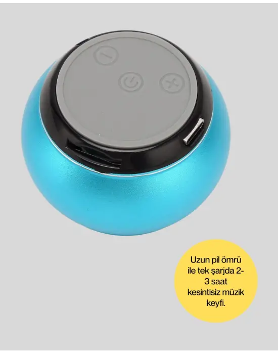 Kablosuz Bluetooth Hoparlör | 2-3 Saat Kesintisiz Müzik Keyfi
