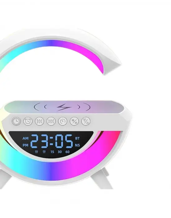 Kablosuz Bluetooth Hoparlör Rgb Aydınlatmalı Çoklu Medya Destekli