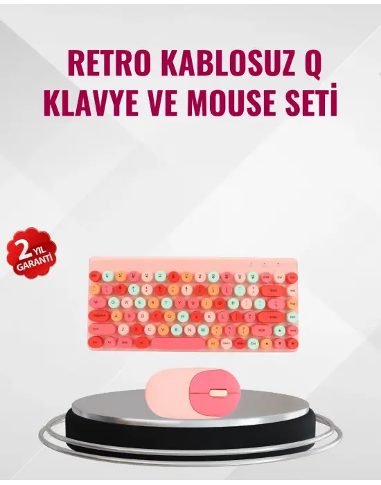 Kablosuz Bluetooth Klavye – Çoklu Cihaz Desteği, Akıllı Güç Tasarrufu
