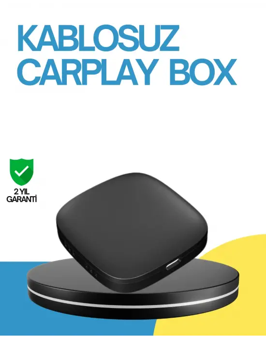 Kablosuz Carplay Ve Android Auto Dönüştürücü Adaptör