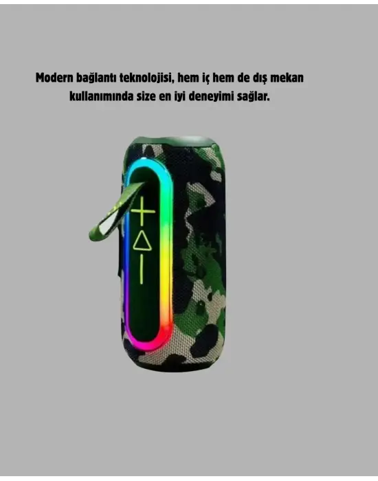 Kablosuz Hoparlör – Bluetooth 5.1, Güçlü Bas Ve 10 Metre Menzil