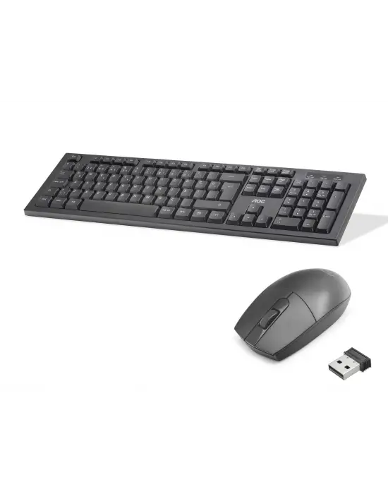 Kablosuz Klavye Ve Mouse Seti Usb - Siyah KM210B/38