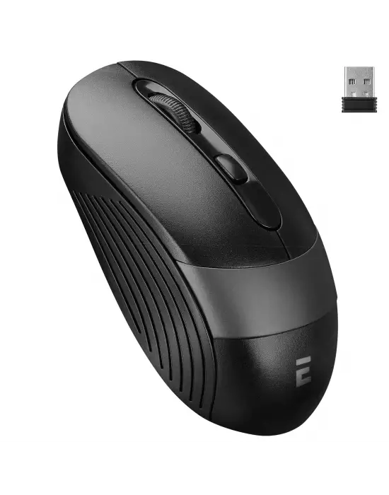 Kablosuz Mouse 1600 Dpi Siyah Gri SM18SG