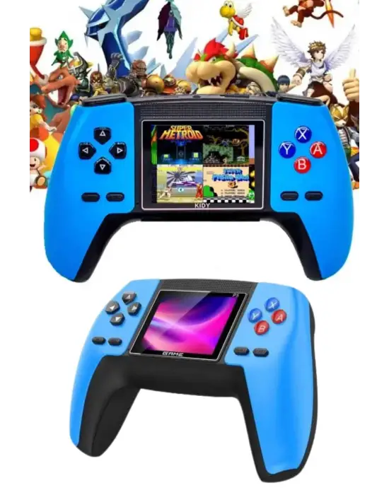 Kablosuz Oyun Konsolu Atari Game Stick Retro Konsol 520 Oyunlu