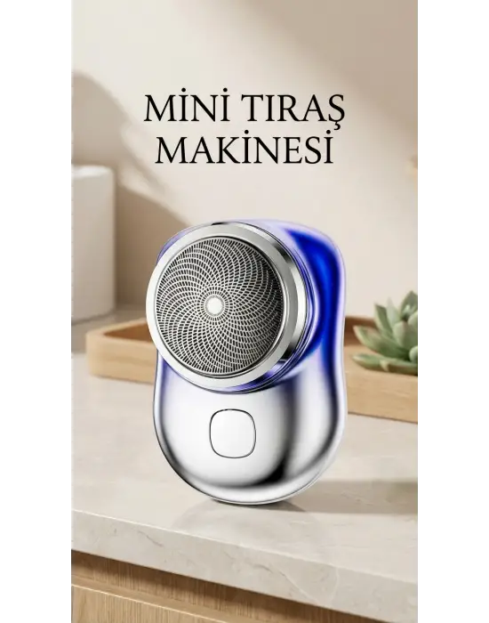 Kablosuz Şarj Edilebilir Islak Kuru Traş Makinesi Yüz Bıyık