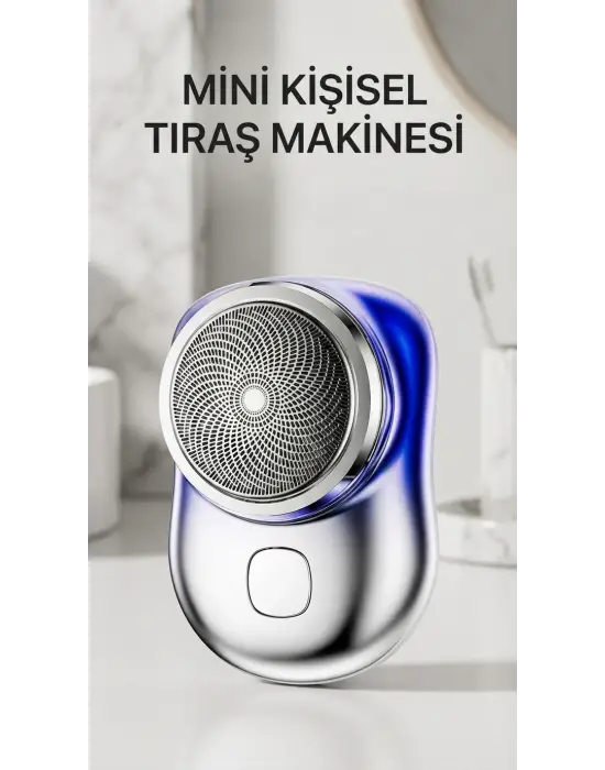 Kablosuz Şarjlı Traş Makinesi - Hassas Cilt Dostu Erkek Bakımı