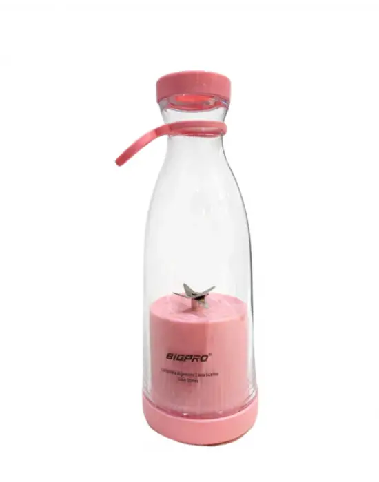 Kablosuz Taşınabilir Blender Smoothie Milkshake Hazırlama Tek Tuş Kullanım