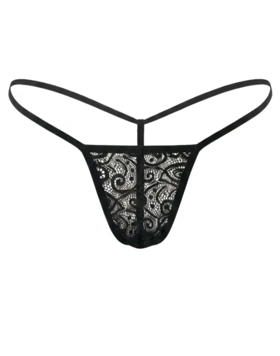 Kadın 3lü Dantelli G - String BC0060