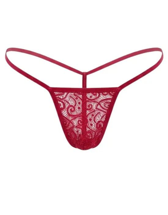 Kadın 3lü Dantelli G - String BC0060
