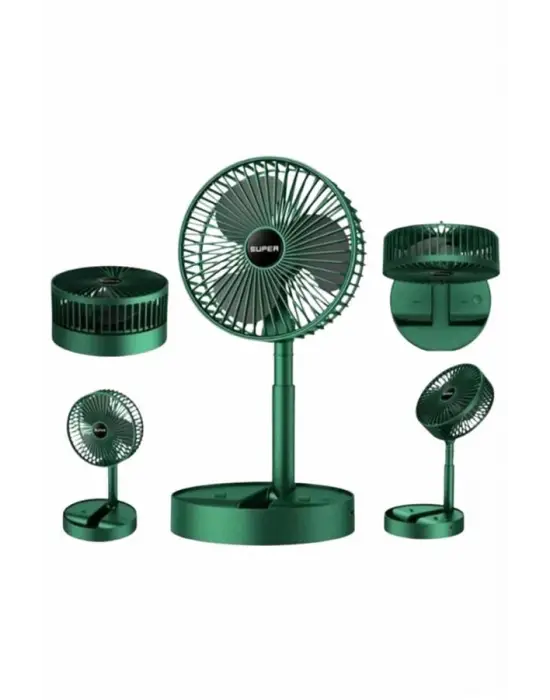Katlanabilir Usb Şarjlı Masaüstü Soğutucu Mini Fan Telefon Tutucu
