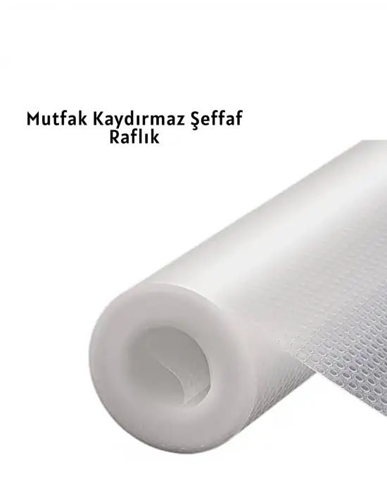 Kaydırmaz Şeffaf Raflık