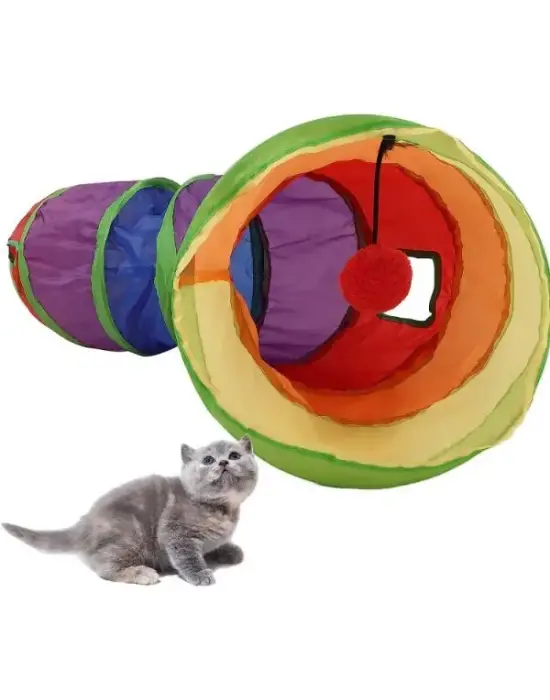 Kedi Oyun Tüneli 117 cm