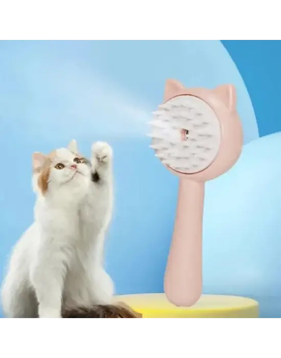 Kedi ve Köpekler İçin Buharlı Masaj Tarağı