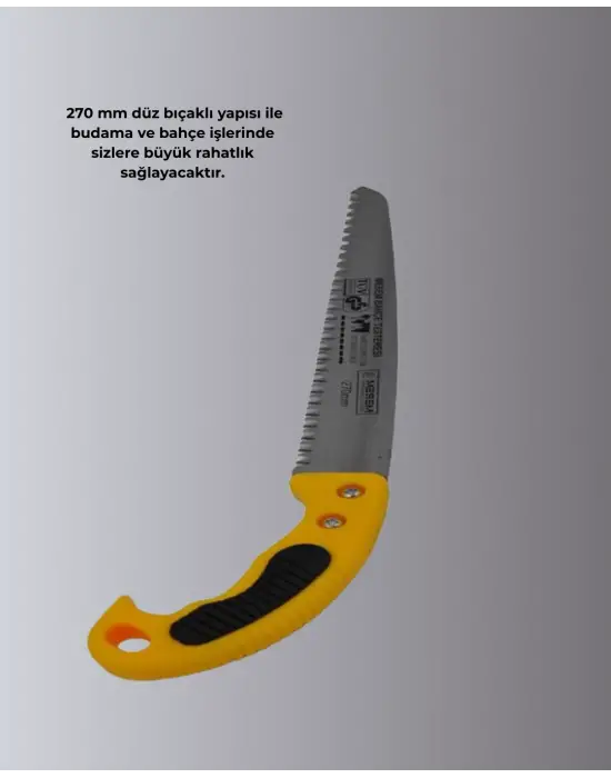 Kılıflı Düz Bıçaklı Testere 270mm