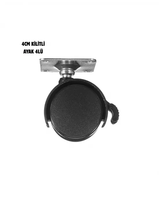 Kilitli 4cm Ayak