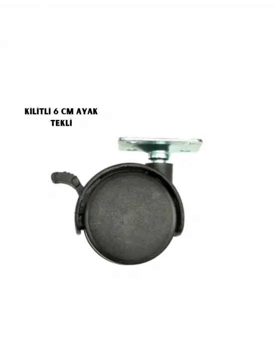 Kilitli 6cm Ayak Tekli