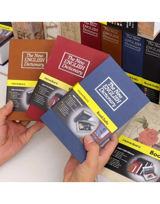 Kitap Görünümlü Gizli Kasa