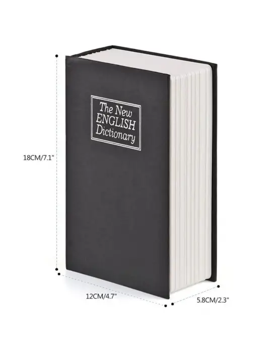 Kitap Görünümlü Gizli Kasa