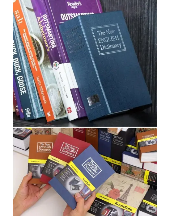 Kitap Görünümlü Gizli Kasa