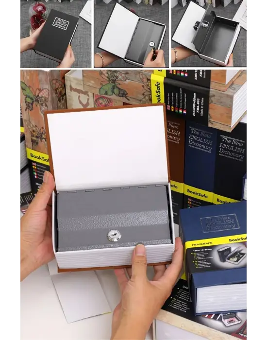 Kitap Görünümlü Gizli Kasa