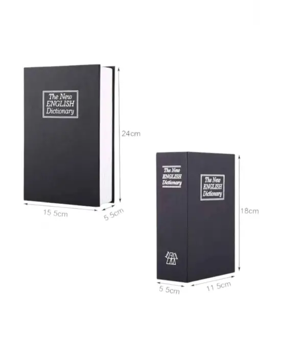 Kitap Görünümlü Kasa