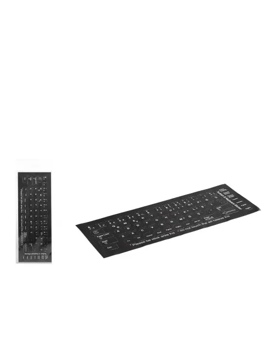 Klavye Stıcker Tuş Takımı Türkçe Q Siyah HDX8256