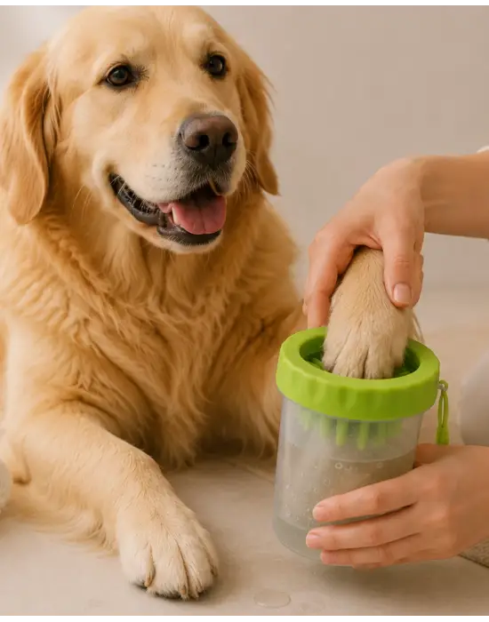 Köpek Ayak Yıkama